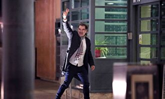 Cuixart, regresando a la cárcel tras disfrutar de su primer permiso penitenciario | EFE