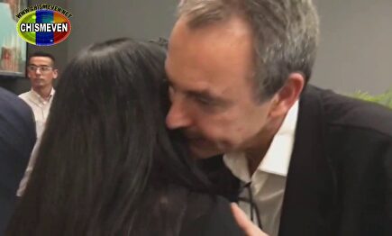 Así se despide Delcy Rodríguez de Zapatero: "Ciao mi príncipe"