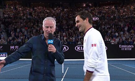 Las bromas entre Federer y McEnroe por el nombre del rival del suizo