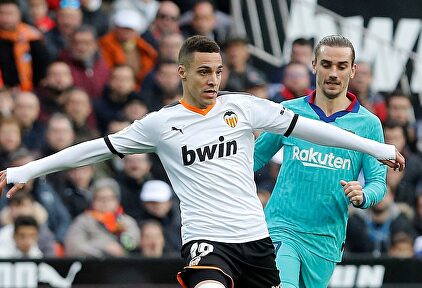 Rodrigo Moreno, durante el Valencia-Barcelona del pasado sábado en Mestalla. | EFE