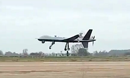 Los nuevos MQ-9 Predator B del Ejército del Aire alzan el vuelo por primera vez en España