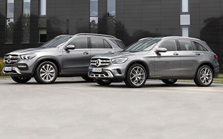 Mercedes GLC 300e y GLE 300de: híbridos enchufables
