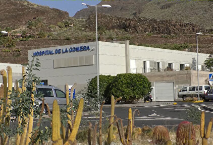 Hospital de La Gomera donde está ingresado el primer afectado por coronavirus en España. | Europa Press