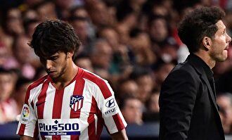 Joao Felix no encuentra su sitio en el Atlético de Simeone | EFE
