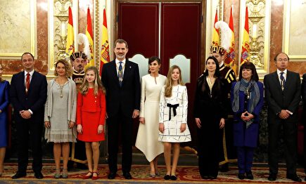 Algunos de los que hoy llevaban las medallas. | EFE