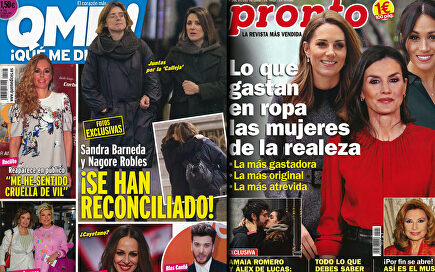 Las portadas de la prensa rosa