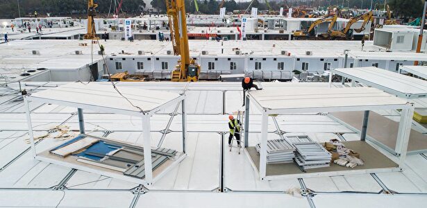 El impresionante hospital para el coronavirus que China ha edificado en sólo dos semanas