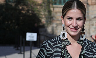 Mar Torres, estrella de la 080 Barcelona Fashion, se niega a hablar de Froilán