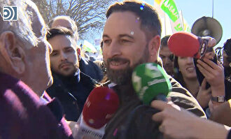 Los agricultores agradecen el apoyo de Abascal ante el malestar de los líderes sindicales