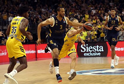 Anthony Randolph, en acción ante el Alba Berlín. | EFE