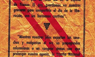 Bolsa en la que iba el pan blanco que bombardeaba el bando nacional | Pedro Fernández Barbadillo