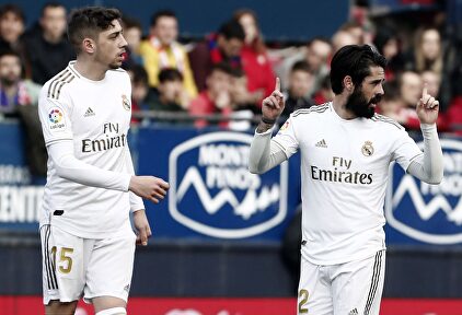 Isco fue el motor ofensivo del Madrid en El Sadar | EFE