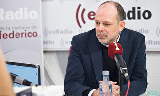 Juan Carlos Cardenal, en esRadio. | David Alonso Rincón