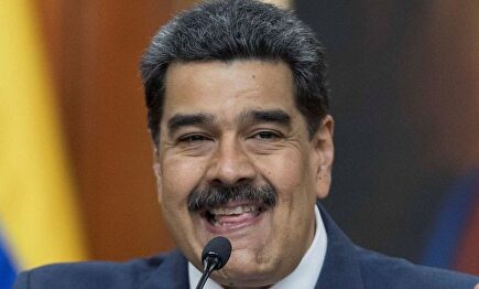 Nicolás Maduro, durante una rueda de prensa con medios internacionales. | EFE