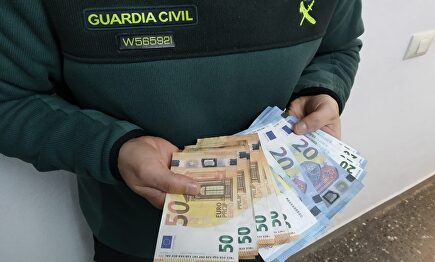 Investigado un hombre que poseía 1.130 billetes falsos | Guardia Civil