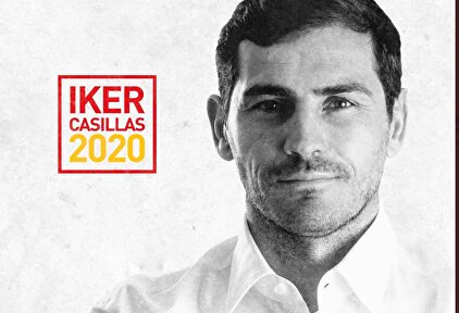 Iker Casillas y su foto para las elecciones. | Twitter Casillas