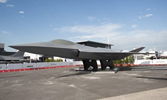 Prototipo del futuro avión de combate FCAS. | Flickr Min. Defensa