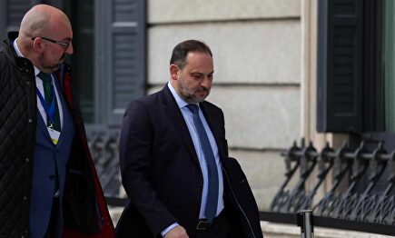 Koldo García y José Luis Ábalos en el Congreso | Europa Press