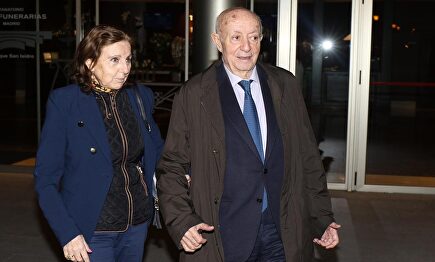 Lucio con su esposa, María del Mar | Europa Press