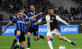 El derbi de Italia Juventus-Inter, a puerta cerrada por culpa del coronavirus. | Cordon Press