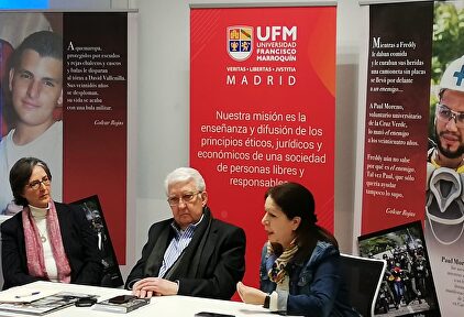 Carol Prunhuber, Fernando Gerbasi y Milagros Socorro durante la presentación de Sangre y Asfalto / Alfredo Peña | Alfredo Peña
