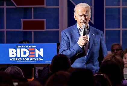 Joe Biden, en campaña. | EFE