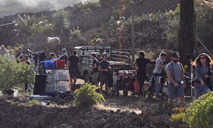 Rodaje de 'Hierro'. | Sergio Pérez