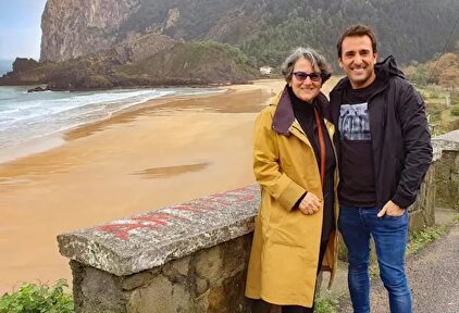 Joanna Hoffman y Xabi Uribe-Etxebarria | Europa Press