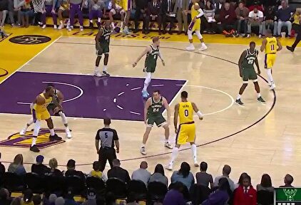 LeBron le gana a Antetokounmpo el duelo de reyes en el Lakers- Bucks