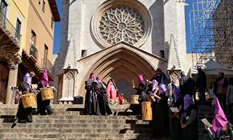Escrache en Tarragona este domingo. | Twitter