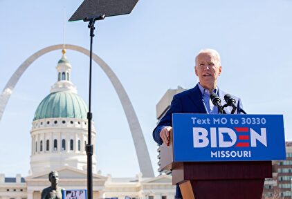 Joe Biden durante su campaña en Misuri. | Cordon Press