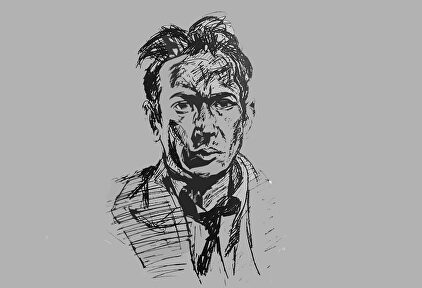 Autorretrato de E. E. Cummings a los pocos años de regresar de la guerra | Archivo