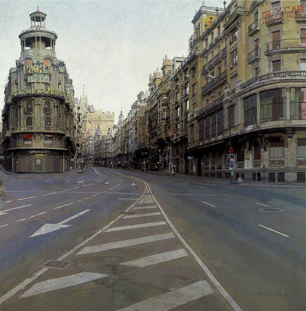 'La Gran Vía' de Antonio López | Museo Thyssen