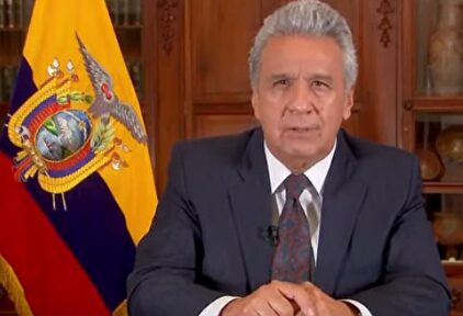 Lenín Moreno, presidente de Ecuador. | Imagen TV