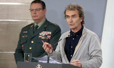 Fernando Simón este miércoles. | EFE