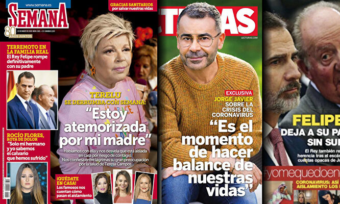 Portadas de la prensa rosa