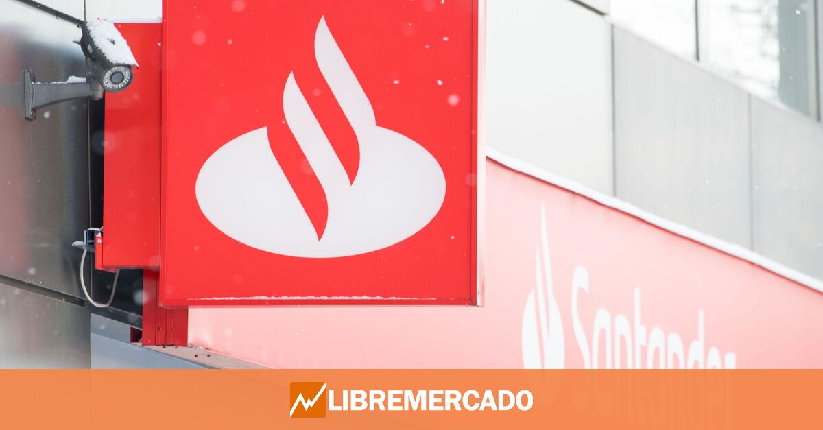 Banco Santander anuncia 1 700 millones de retribución al accionista