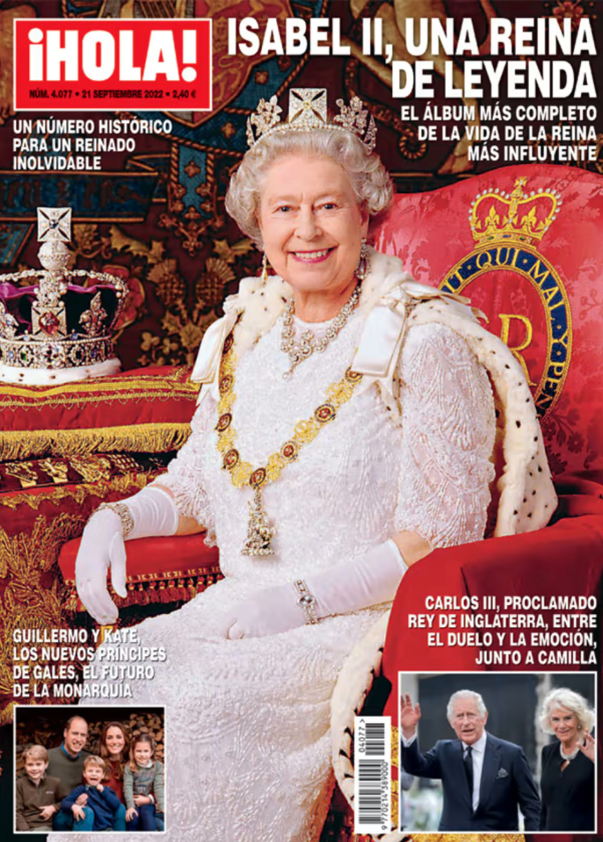 Las Portadas De La Prensa Rosa En La Muerte De Isabel Ii