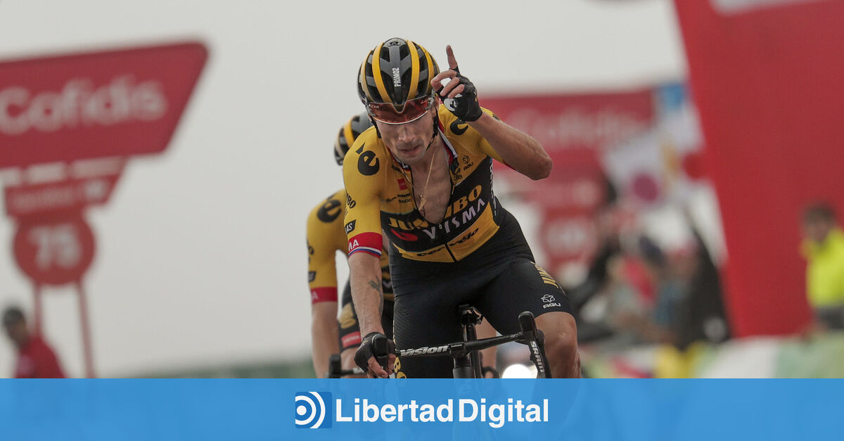 Roglic Conquista El Angliru Con Vingegaard A Rueda Y Kuss Resiste