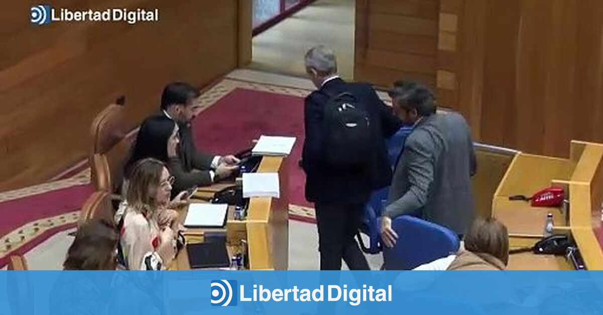 Brutal Bronca En El Parlamento Gallego Libertad Digital