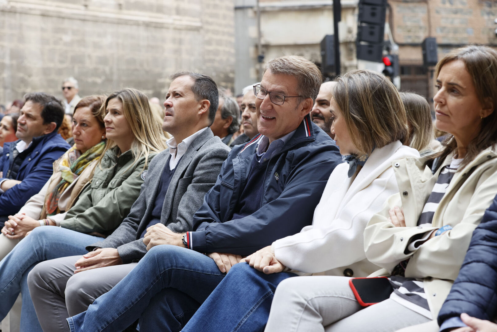 Feijóo tranquiliza al PP sobre los cambios internos Seguiré contando