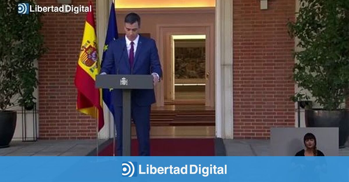 Pedro Sánchez anuncia un gobierno feminista Libertad Digital