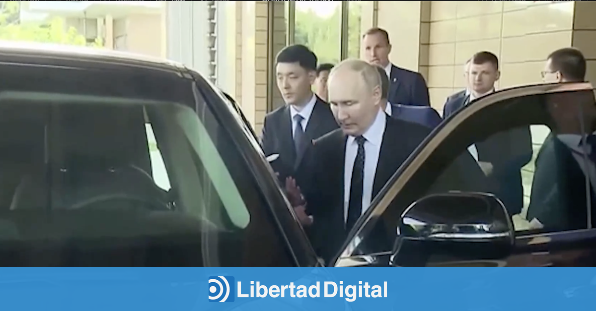 Putin hace de chófer de Kim Jong un en un coche ruso Libertad Digital