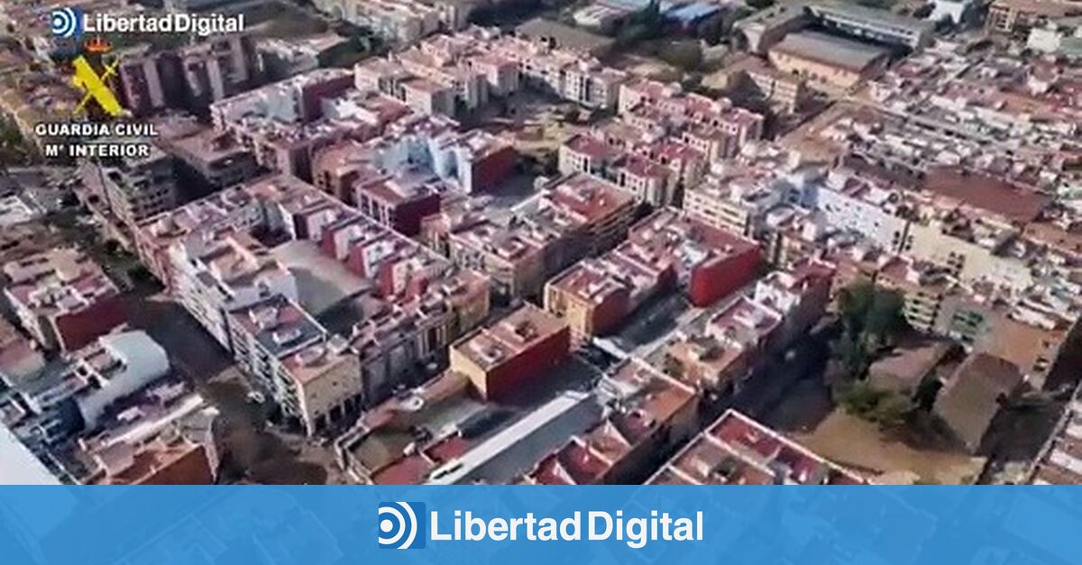 Vista A Rea De La Devastaci N De Paiporta En Valencia Tras La Dana