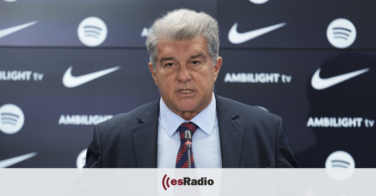 El Primer Palo Programa Completo Laporta Da La Cara En