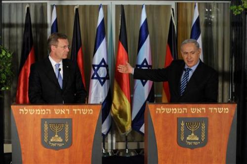 Visita del presidente alemn a Israel
