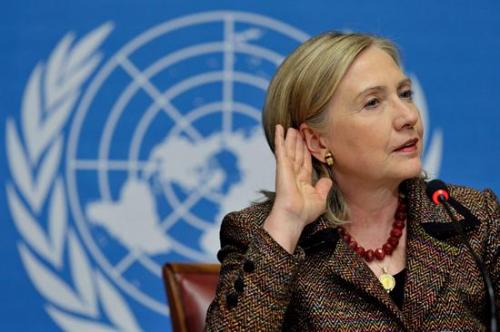 Hillary Clinton en la ONU