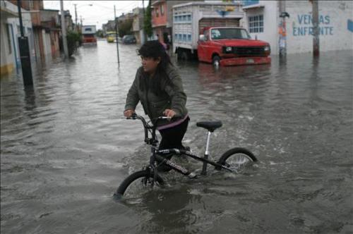 Inundaciones en Mexico