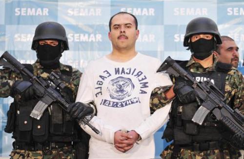 Presuntos asesinos de polica en Mxico