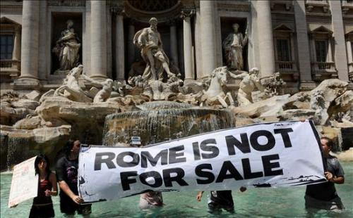 Roma no est en venta